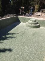Rénovation de margelle de piscine et abord dans le Var